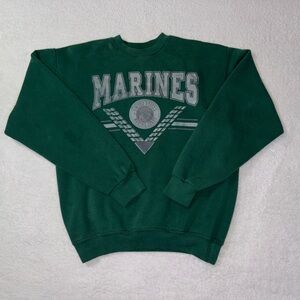 Vintage Marines Sweatshirt. LIGHTLY WORN! Great Quality.